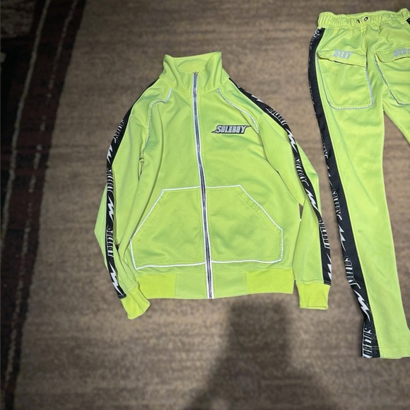 Soleboy Neon Tracksuit – Men’s Medium – Streetwear Set - Picture 3 of 9